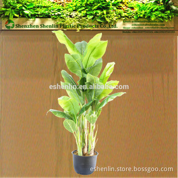 2016 new types of artificial tropical plants decorative banana bonsai tree